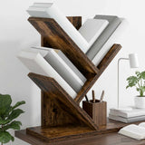 Vidaxl boomvormige boekenplank met 3 planken 30 x 18 x 40 cm