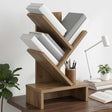 Vidaxl boomvormige boekenplank met 3 planken 30 x 18 x 48 cm