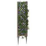 Vidaxl trellis met spike pp grijs