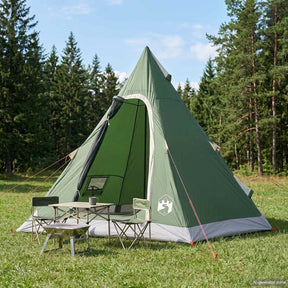 Vidaxl tipi tent water-resistant 3-persoons groen