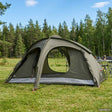 Vidaxl trekkingtent met regenhoes waterdicht 2-persoons legergroen