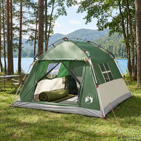 Vidaxl instant tent water-resistant 3-persoons groen