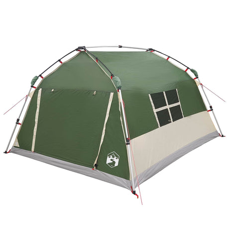Vidaxl instant tent water-resistant 4-persoons groen