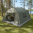 Vidaxl instant tent water-resistant 4-persoons legergroen