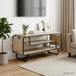 Vidaxl tv-standaard 98 x 36 x 45 cm sonoma eiken bewerkt hout