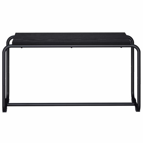 Vidaxl tv-standaard 80 x 35.5 x 42 cm zwart eiken bewerkt hout