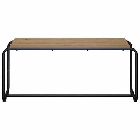 Vidaxl tv-standaard 98 x 35.5 x 42 cm artisanaal eiken bewerkt hout