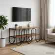 Vidaxl tv-standaard 100 x 40 x 50 cm oud hout bewerkt hout