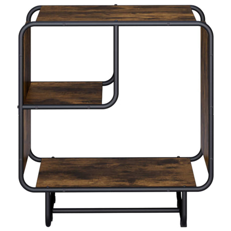 Vidaxl dressoir gerookt eiken 60 x 37.5 x 64.5 cm bewerkt hout