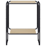 Vidaxl dressoir sonoma eiken 60 x 38 x 75 cm bewerkt hout