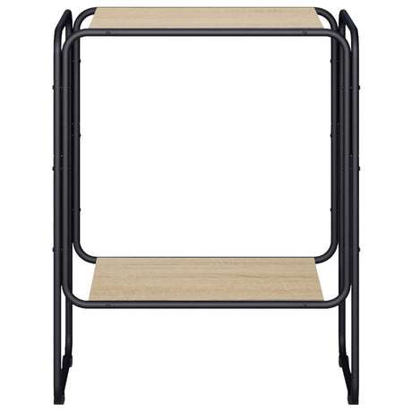 Vidaxl dressoir sonoma eiken 60 x 38 x 75 cm bewerkt hout