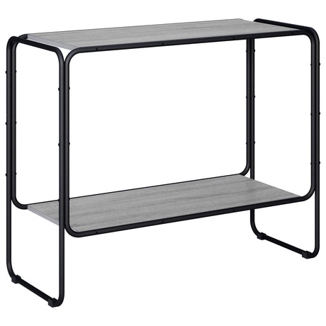 Vidaxl dressoir grijs sonoma 93.5 x 38 x 75 cm bewerkt hout
