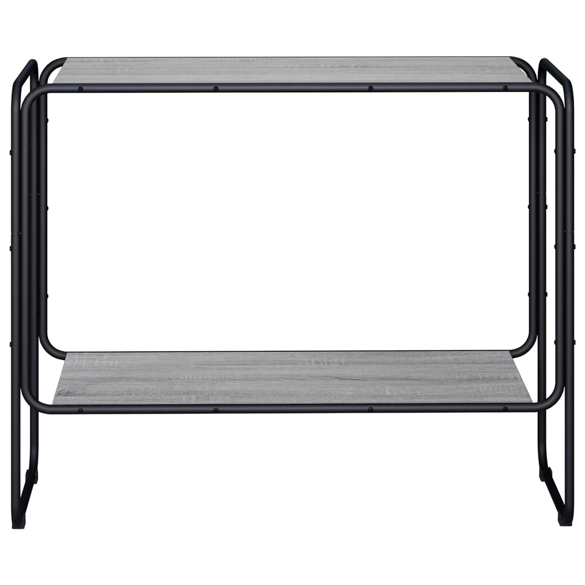 Vidaxl dressoir grijs sonoma 93.5 x 38 x 75 cm bewerkt hout