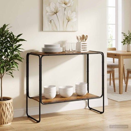 Vidaxl dressoir oud hout 93.5 x 38 x 75 cm bewerkt hout