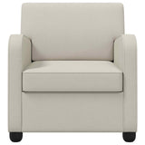 Vidaxl fauteuil havermout fluweel