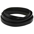 Vidaxl leren riem 1 zwart 1000 x 1,5 cm leer