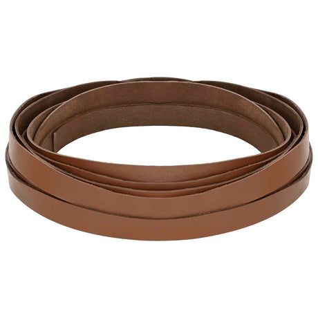 Vidaxl leren riem 1 bruin 200 x 1 cm leer