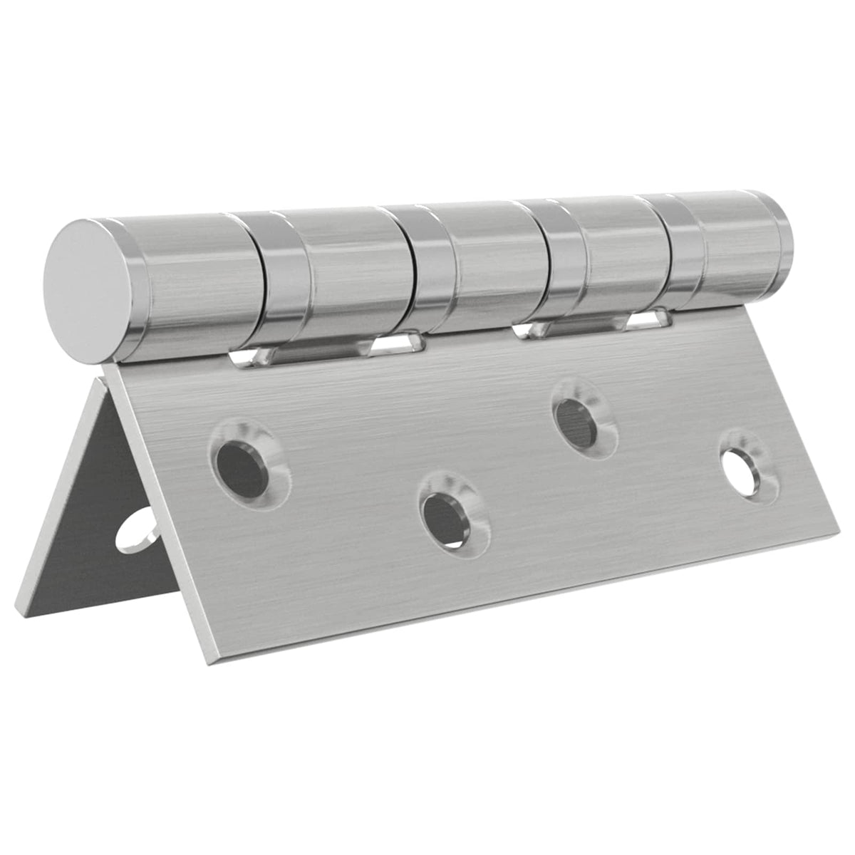 Vidaxl scharnier 16 st 100 x 78 x 13 mm zilver staal