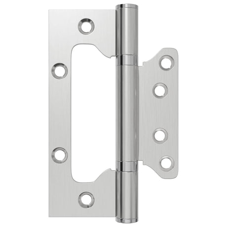 Vidaxl scharnier 4 st 125 x 78 x 13 mm zilver staal
