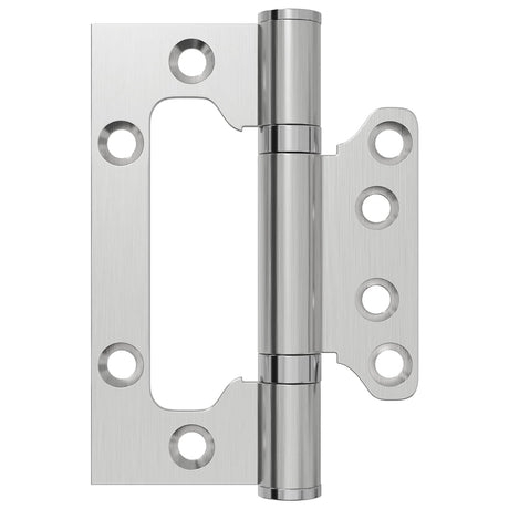 Vidaxl scharnier 8 st 100 x 75 x 13 mm zilver staal