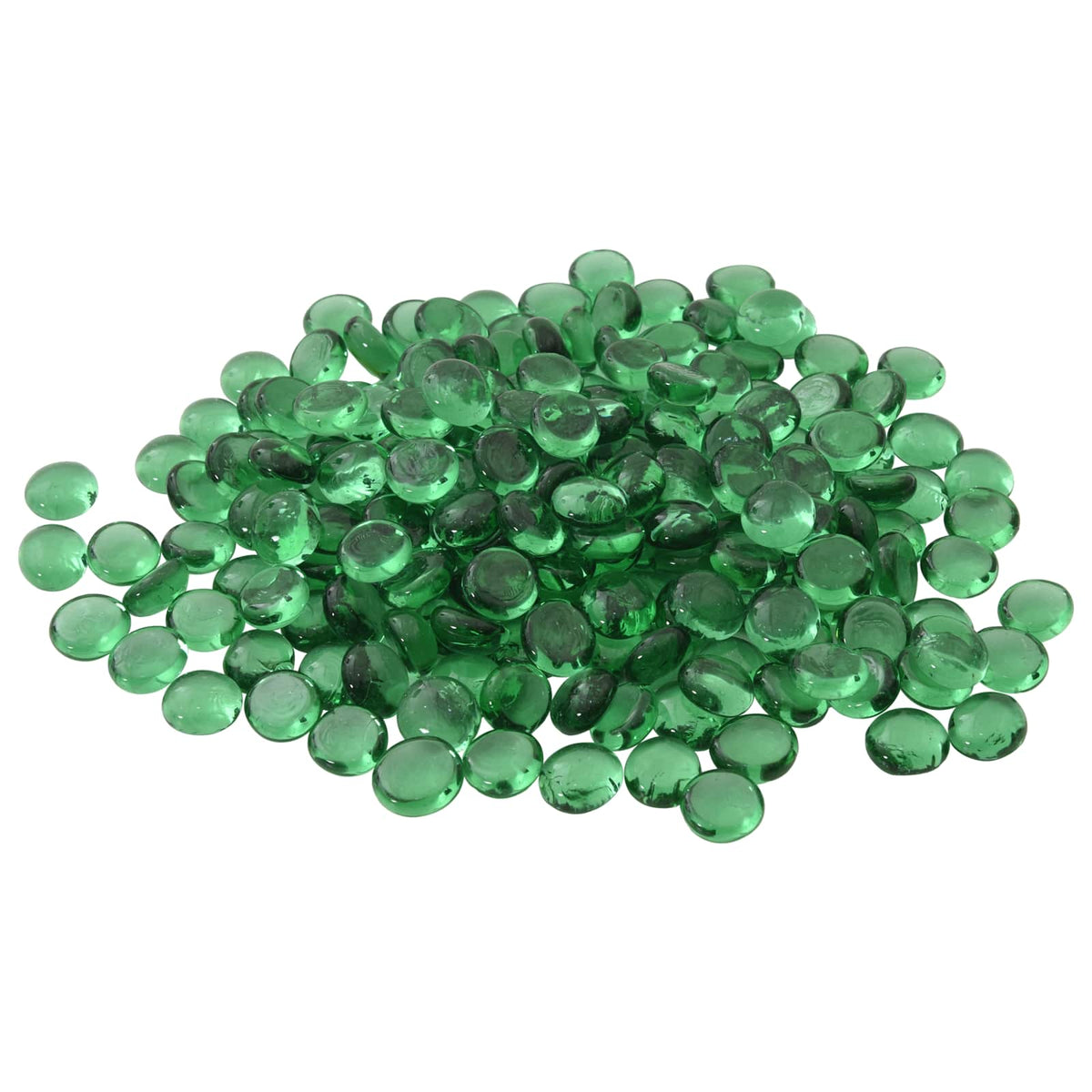 Vidaxl glasnugget 17-19 mm groen glas