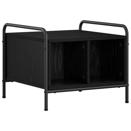 Vidaxl salontafel zwart eiken 50 x 49 x 41 cm bewerkt hout
