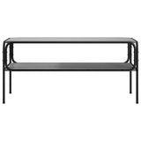 Vidaxl bijzettafel grijs sonoma 100 x 50 x 46 cm bewerkt hout