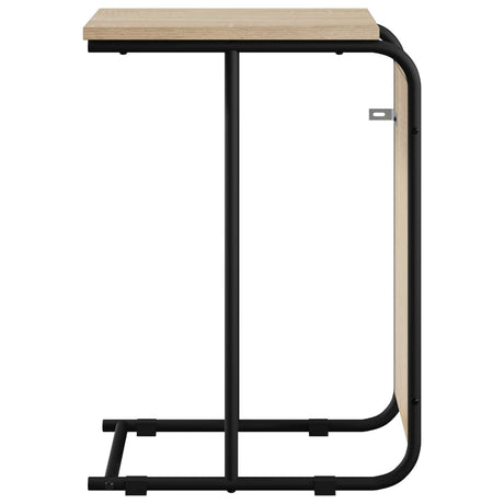 Vidaxl bijzettafel sonoma eiken 40 x 31 x 55 cm bewerkt hout