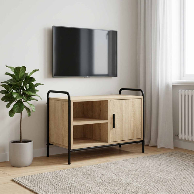 Vidaxl tv-meubel 67,5 x 33 x 50 cm sonoma eiken