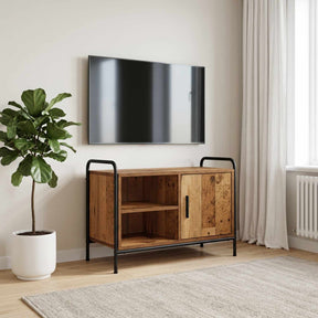 Vidaxl tv-meubel 67,5 x 33 x 50 cm oud hout