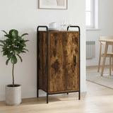 Vidaxl dressoir gerookt eiken 97 x 33 x 81 cm bewerkt hout