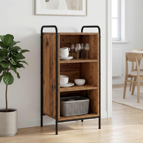 Vidaxl dressoir oud hout 97 x 33 x 81 cm bewerkt hout