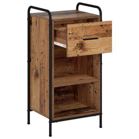 Vidaxl dressoir oud hout 97 x 33 x 81 cm bewerkt hout