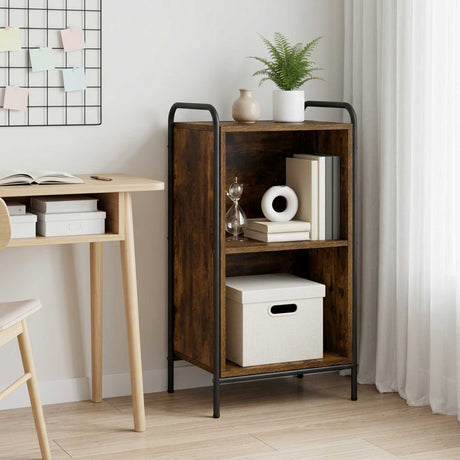 Vidaxl boekenkast 55,5 x 33 x 174 cm bewerkt hout gerookt eiken