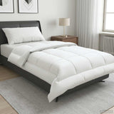 Vidaxl dekbed 135x200 cm zomer 200 gsm australisch wol wit