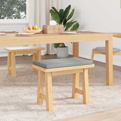 Vidaxl bankkussen microvezel lichtgrijs diepte 35 cm
