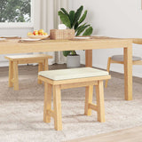 Vidaxl bankkussen corduroy crèmekleurig diepte 35 cm