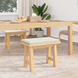 Vidaxl bankkussen pluche corduroy crèmekleurig diepte 35 cm