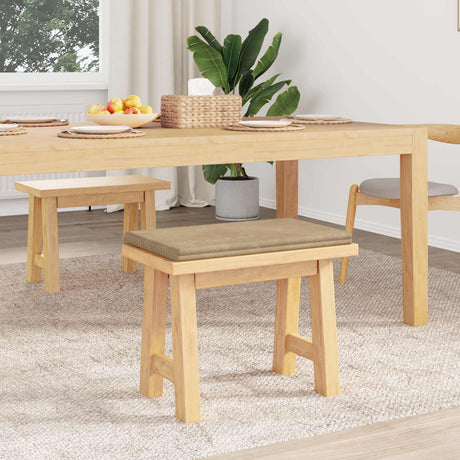 Vidaxl bankkussen pluche corduroy taupe diepte 35 cm