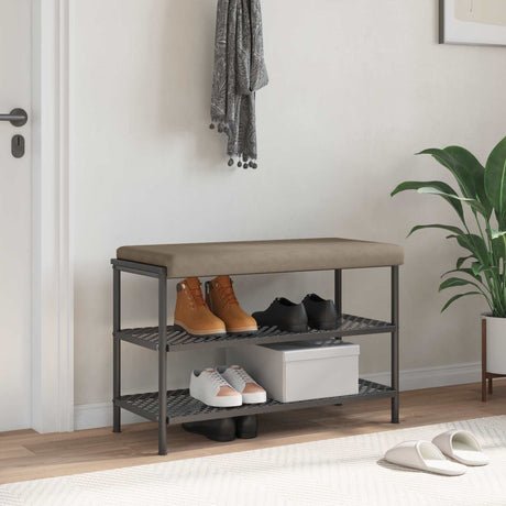 Vidaxl bankkussen microvezel taupe diepte 35 cm