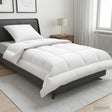 Vidaxl dekbed en kussen set 2 st 150x200 cm zomer 140 gsm wol wit