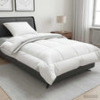 Vidaxl dekbed en kussen set 2 st 150x200 cm 4 seizoenen 140+220 gsm