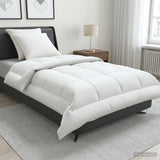 Vidaxl dekbed en kussen set 3 st 155x220 cm zomer 140 gsm wol wit