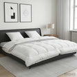 Vidaxl dekbed en kussen set 3 st 240x260 cm 4 seizoenen 140+220 gsm