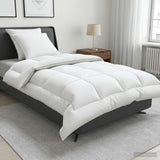 Vidaxl dekbed en kussen set 3 st 155x220 cm winter 450 gsm wol wit