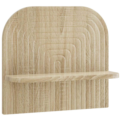 Vidaxl wandplank 2 st sonoma eiken 41 x 13.5 x 37.5 cm bewerkt hout