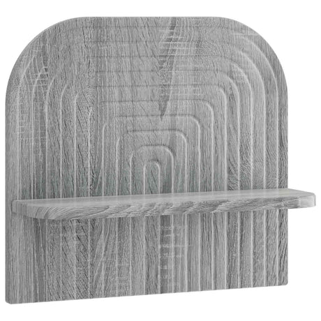 Vidaxl wandplank 2 st grijs sonoma 41 x 13.5 x 37.5 cm bewerkt hout