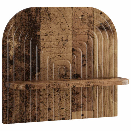 Vidaxl wandplank 2 st oud hout 41 x 13,5 x 37,5 cm bewerkt hout