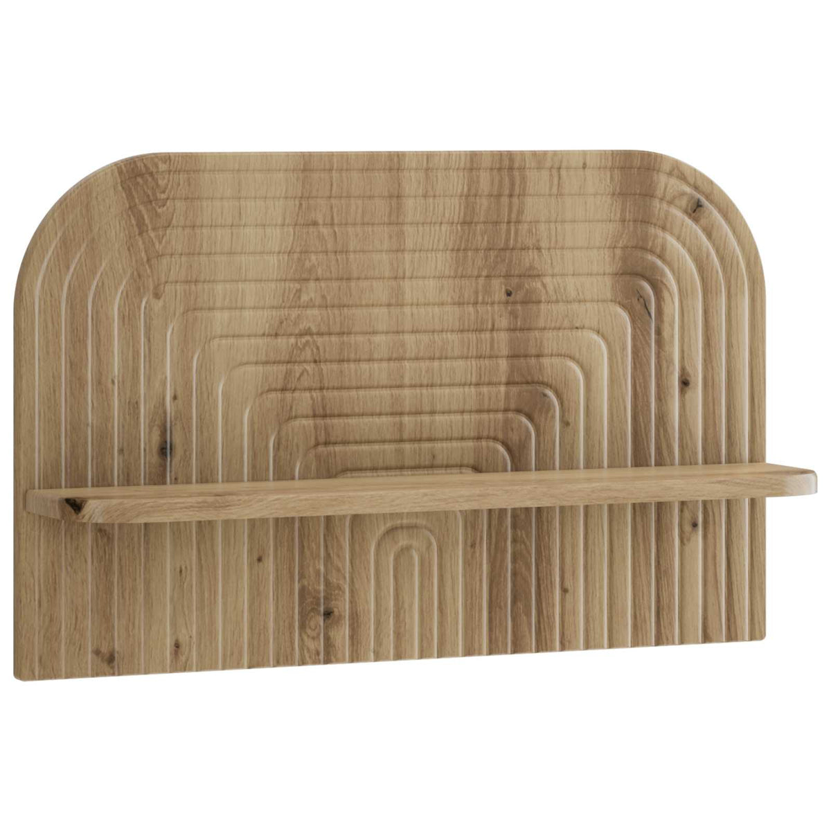Vidaxl wandplank 2 st artisan eiken 60 x 13,5 x 37,5 cm bewerkt hout