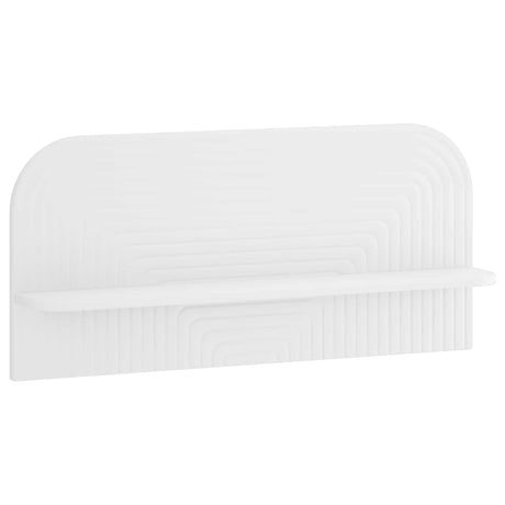 Vidaxl wandplank 2 st wit 80.5 x 13.5 x 37.5 cm bewerkt hout